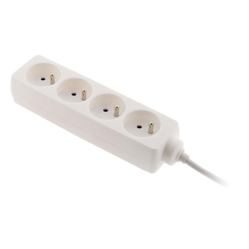 Steckdosenleiste 4x16A - Weiß - Zenitech Steckdosenleiste 4x16A - Weiß - Zenitech
