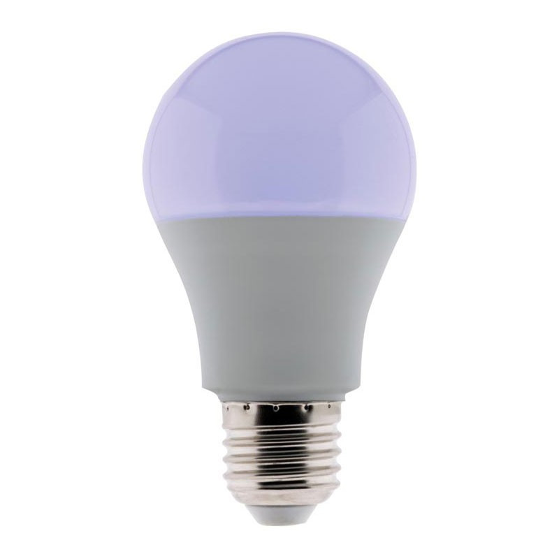 RGB LED bulb with remote control 7.5W - E27 - Elexity
