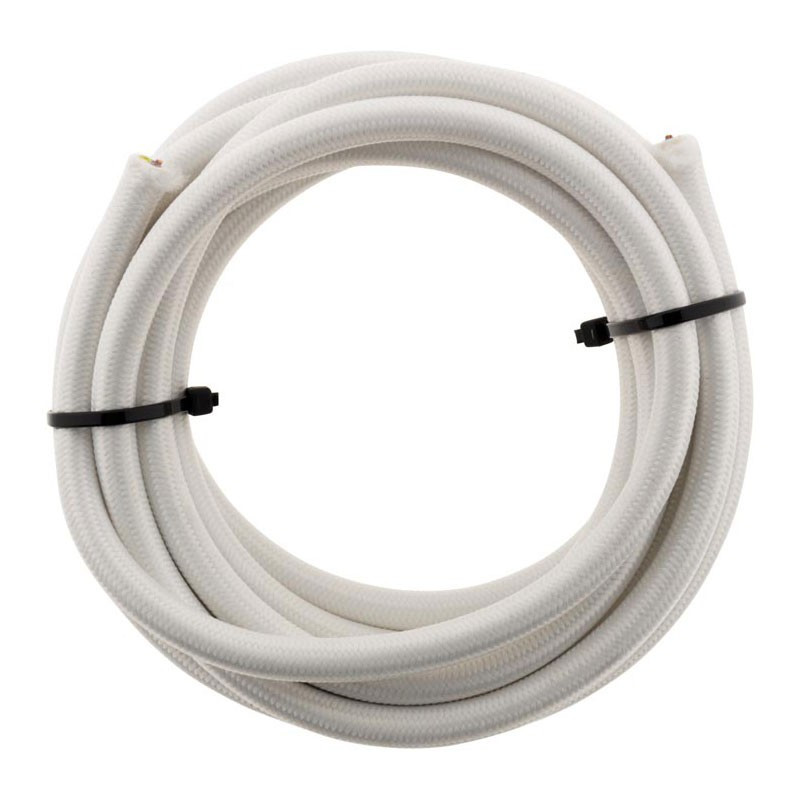 Câble Électrique Textile 3G1mm2 Blanc Long 3M Elexity