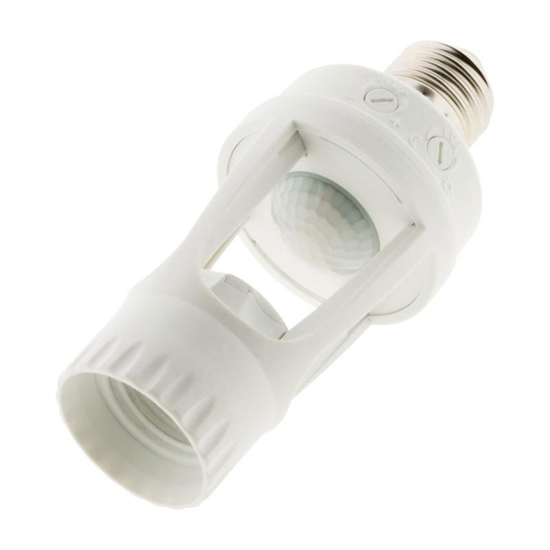 E27 socket with motion detector - Elexity