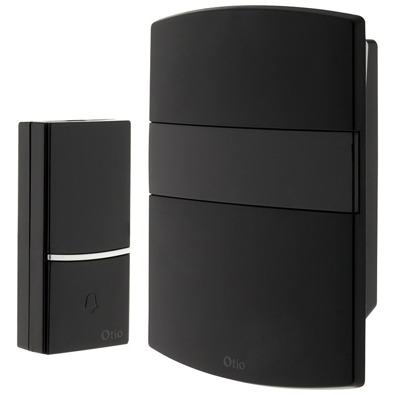 Black Wireless Doorbell and Chime CD100 - Otio Security