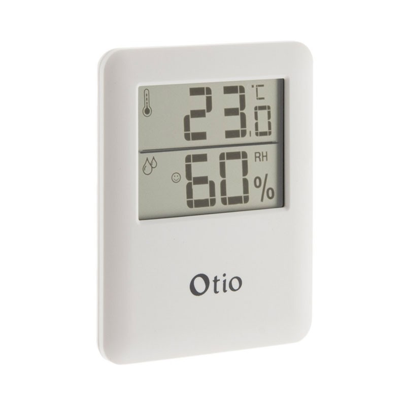 Thermometer / Hygrometer 6.5x8cm - White - Otio