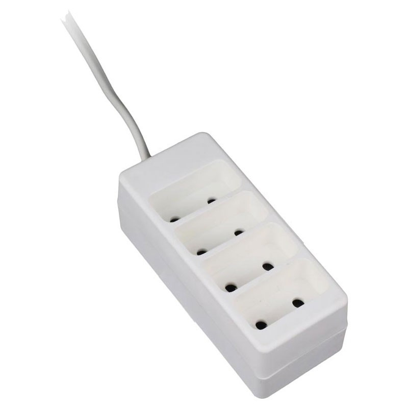 4 x 6A 2 Pole White + Security Sockets zennitech