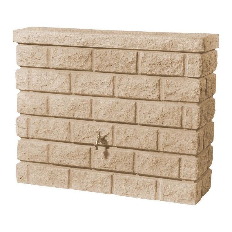 4rain Depósito de pared (Volumen de recipiente: 300 l, Beige arena)