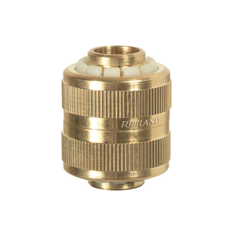 Messing buisreparatie fitting Ø19mm - Ribiland