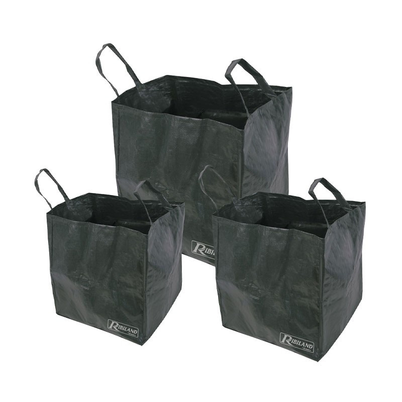Set di 3 sacchi da giardino 70L 100L 170L - Ribiland