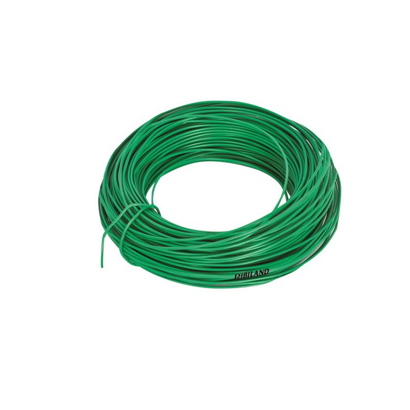 25m plasticized galvanized wire link Ø2.2mm - Ribiland