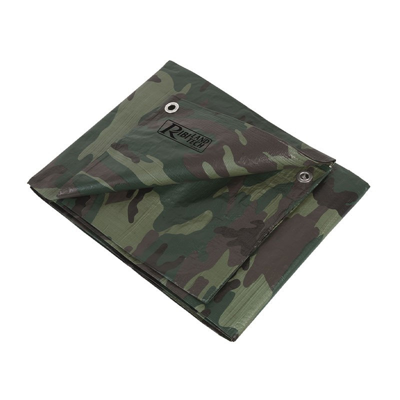 Camouflage tarpaulin - 130g/m² - 3,6 x 5 m - Ribiland