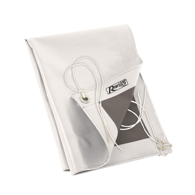 De la LONA del PVC de 300 g/M2 5X8M BLANCO Y GRIS