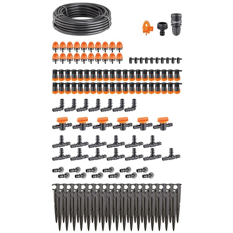 Drip irrigation kit for up to 60 plants - Claber