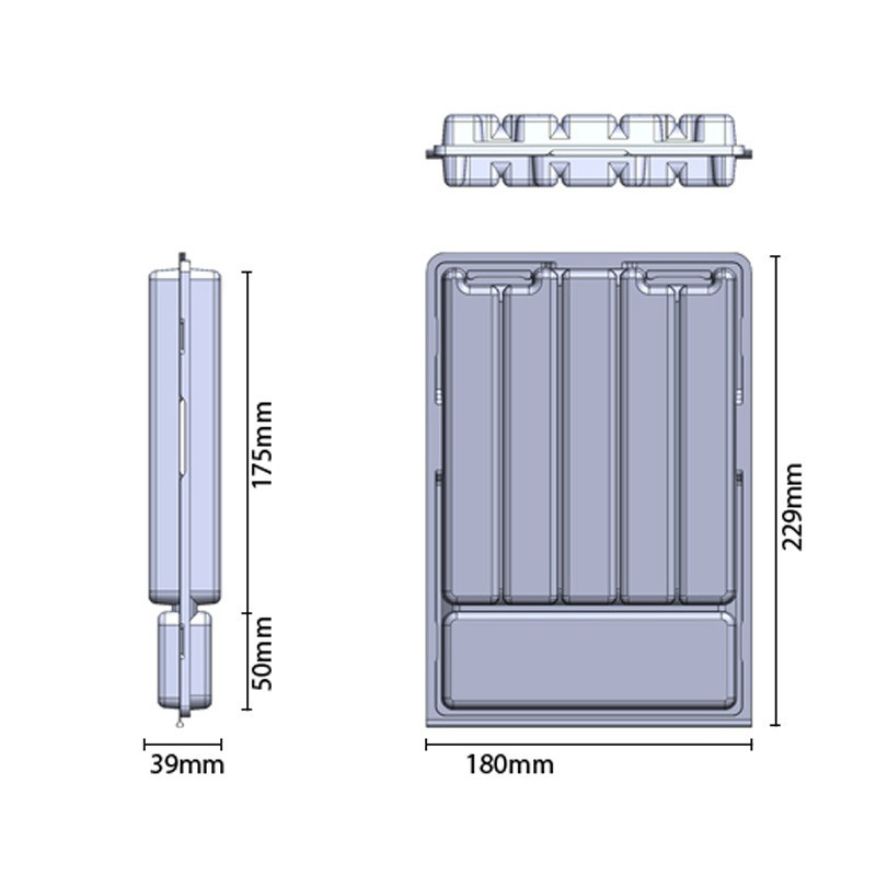 BOITE TRANSPARENTE 180X229X39MM POUR ENVOI BOUTURES BOITE TRANSPARENTE 180X229X39MM POUR ENVOI BOUTURES