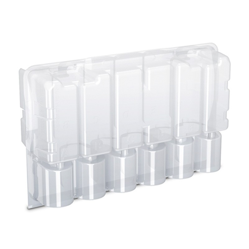 Scatola di plastica trasparente - 12 talee 22,7 x 18 x 8,7 cm