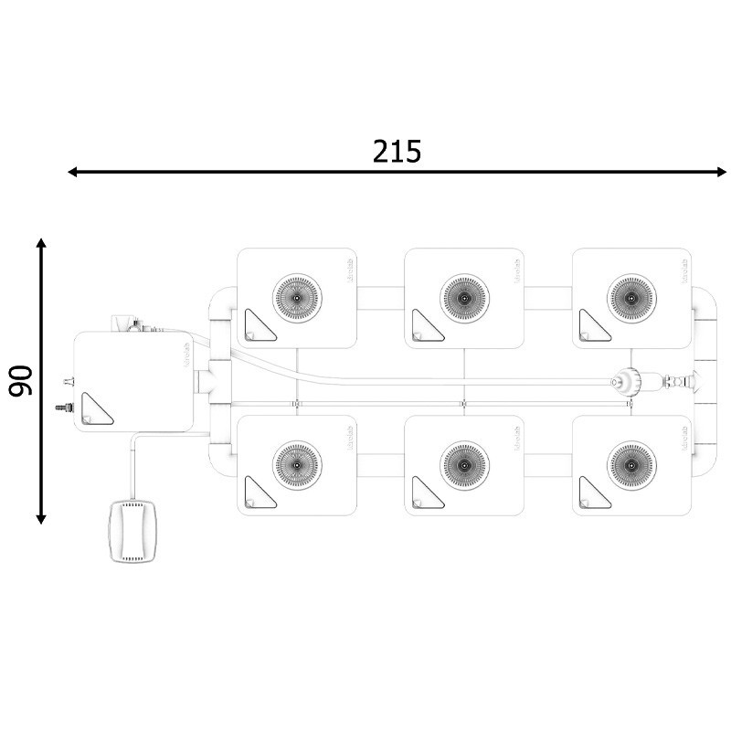 SISTEMA RDWC 2 FILAS ORIGINAL 6+1