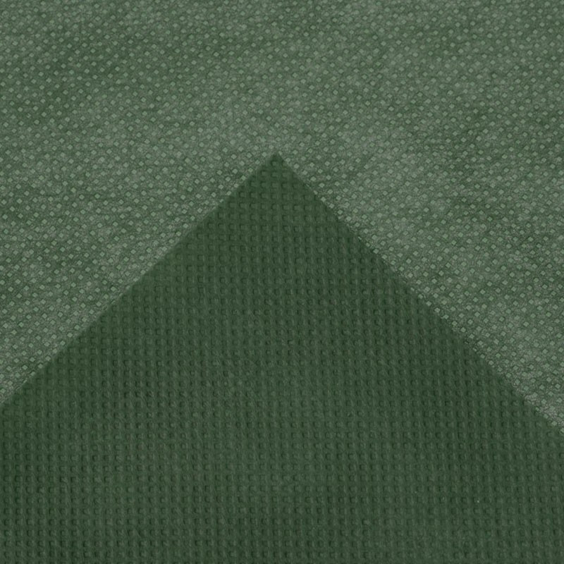Natura - Set di 3 copertine invernali con coulisse - Verde - 100 x 80 cm - Diametro 50 cm