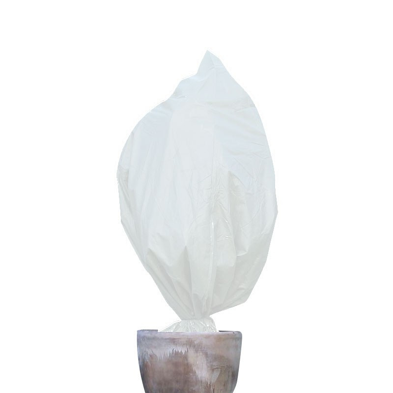 Nature - Winter cover with tightening cord - White -150 x 157 cm - Diameter 100 cm
