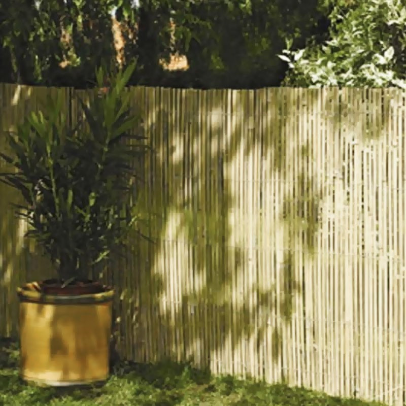 Nature - Natural split bamboo fence - 1x5 m