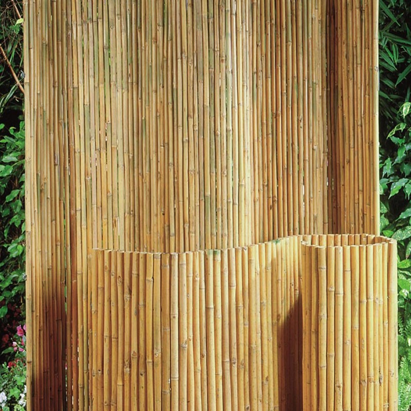 Nature - Natürlicher Bambus-Sichtschutz - 180x180cm