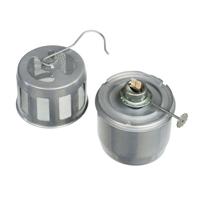 Nature - Paraffinekachel voor hangend gebruik 17cm hoog 0,5 liter Nature - Paraffinekachel voor hangend gebruik 17cm hoog 0,5 liter