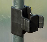 Natur - Kralle zur Befestigung am Pflock max 16 mm Öffnung - 4x