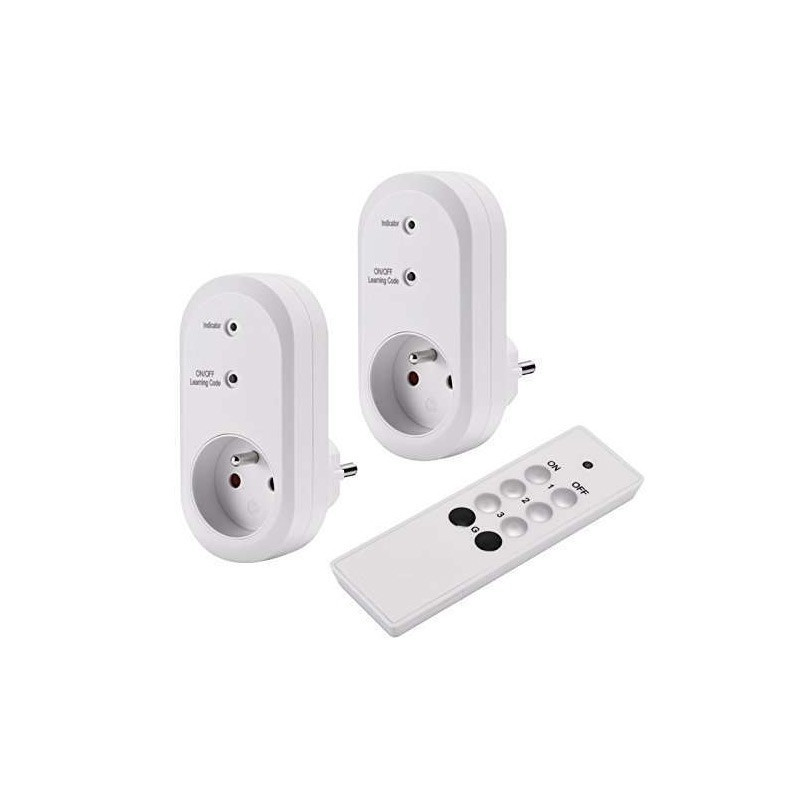 RADIO PLUGS WITH REMOTE CONTROL BY 2
