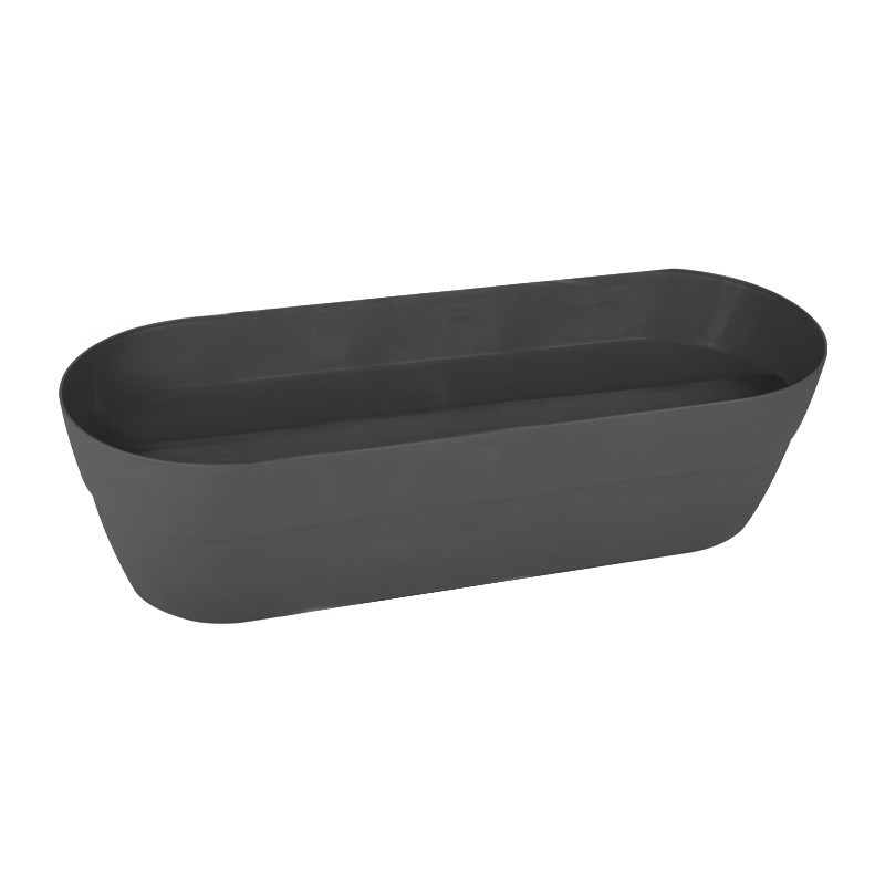 13575 G.ANT JARDINIERE CANCUN 80CM ANTHRAZITGRAU 76X29.5X25.9 38L