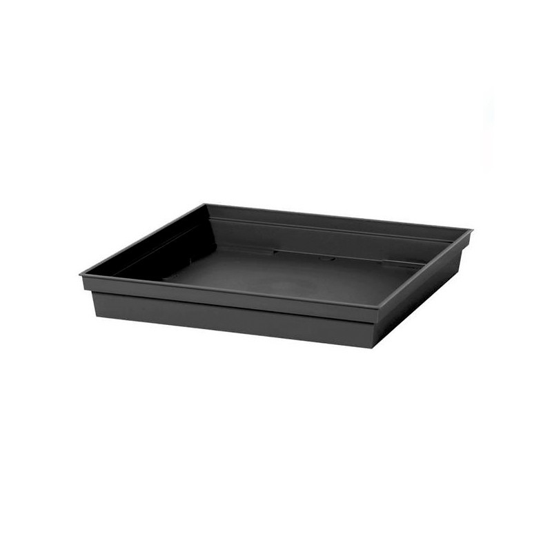 13651_G.ANT TUSCAN GREY SQUARE SAUCER ANT. 40X40X5,9CM PR 136648