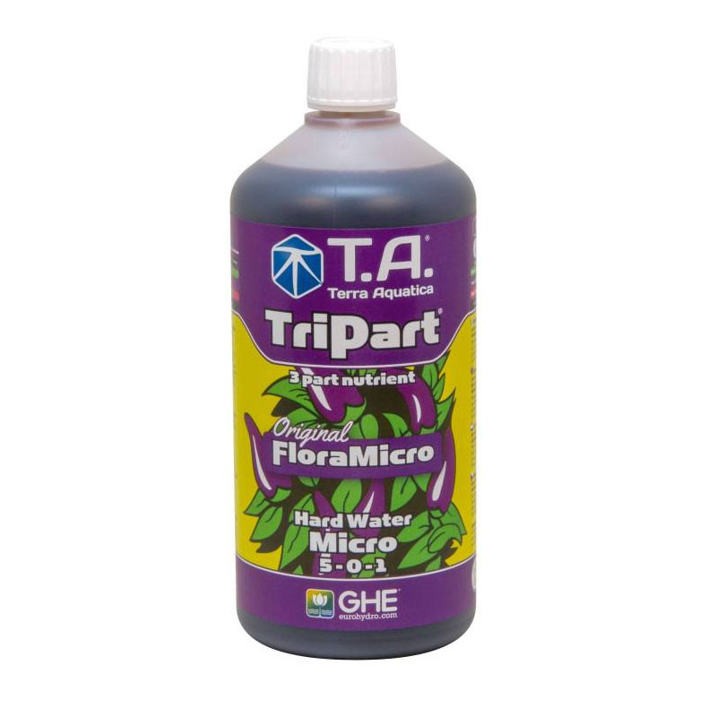 Engrais - TripartMicro - Eau dure - 1L - Terra Aquatica GHE