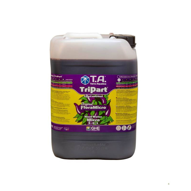 Engrais - TripartMicro - Eau dure - 5L - Terra Aquatica GHE