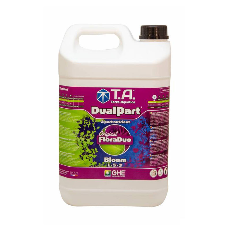 Fertilizante - Dualpart Bloom - 5L - Terra Aquatica GHE