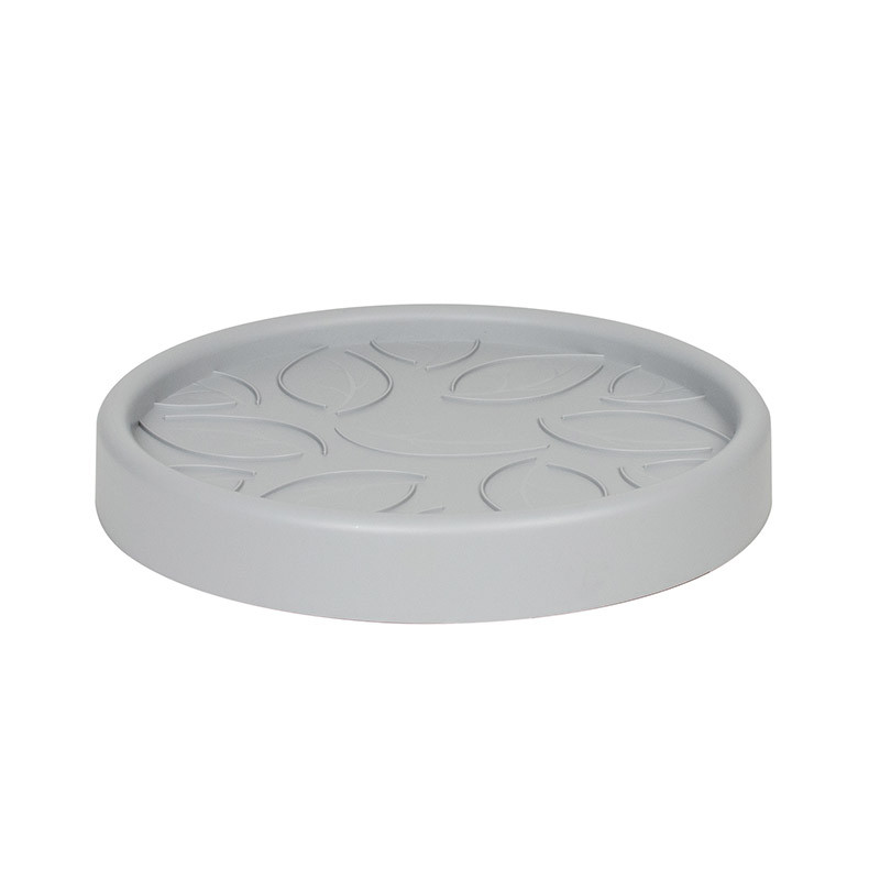 10942 G.BT ROLLER SAUCER 35CM GREY CONCRETE 4RLX DIAM. 34.5X5.7CM 10942 G.BT ROLLER SAUCER 35CM GREY CONCRETE 4RLX DIAM. 34.5X5.7CM