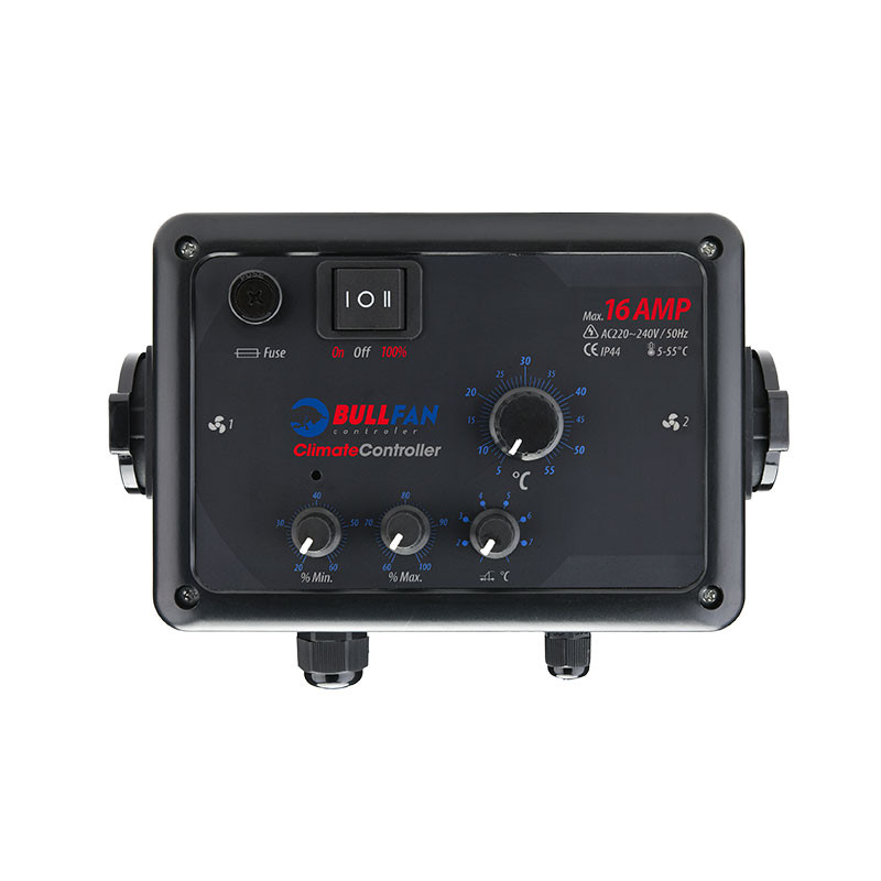 Climtate Controller 2 socket 16 AMP - BullFan