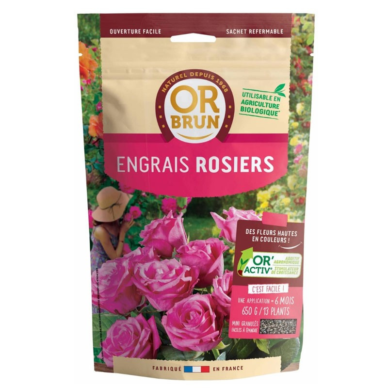 Rose Fertilizer 650g - Brown Gold
