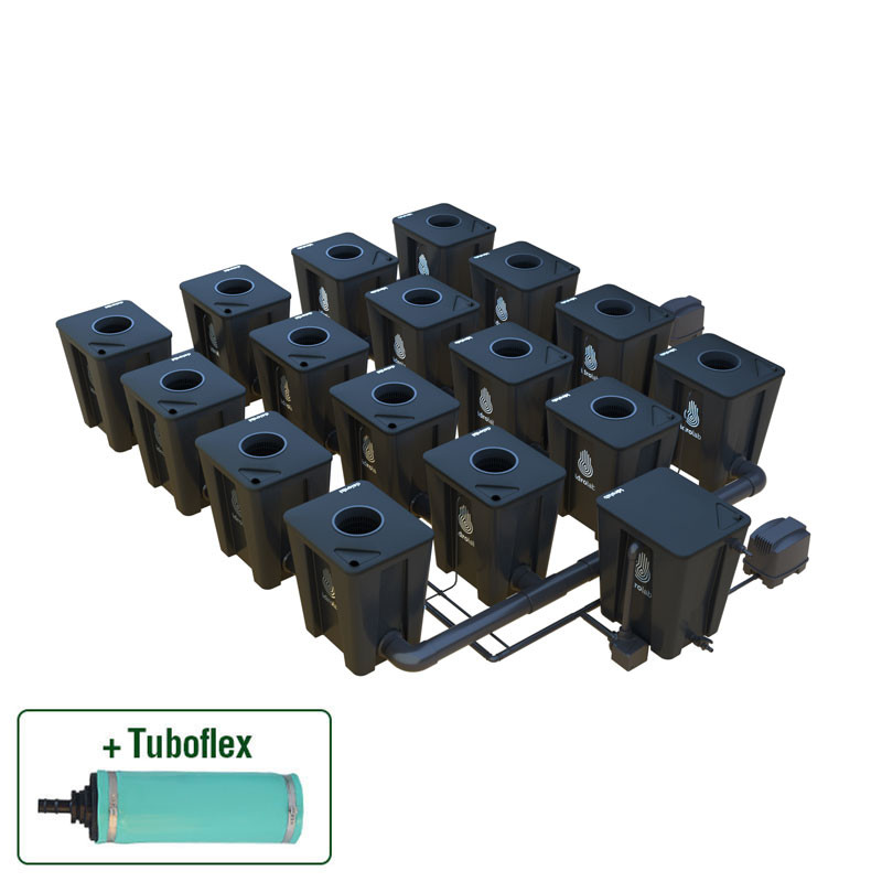 RDWC SYSTEM 4 ROWS ORIGINAL 16+1 WITH TUBOFLEX DIFFUSER