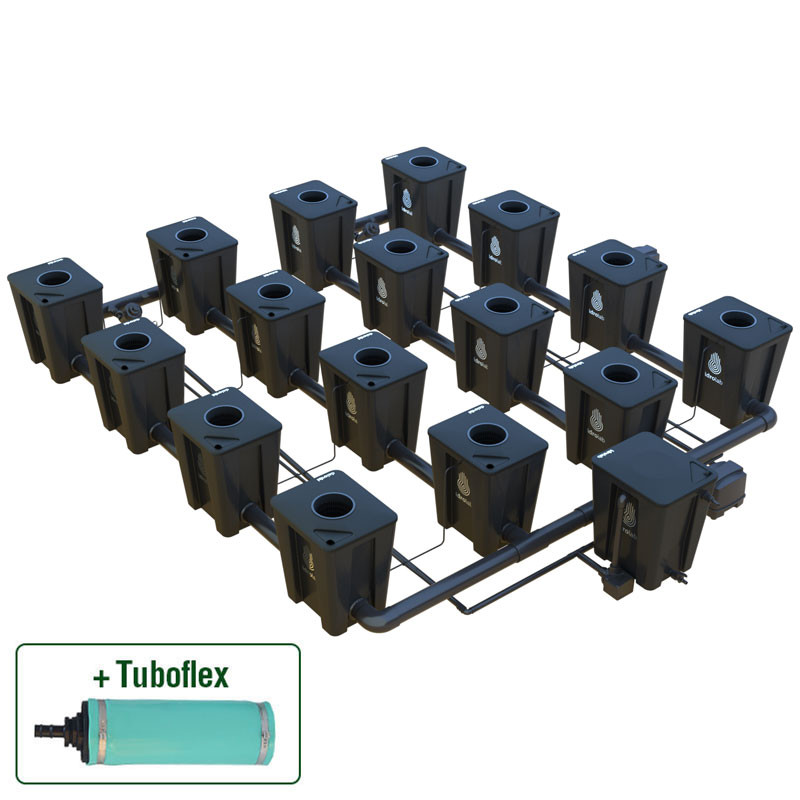 RDWC SYSTEM 4 ROWS LARGE 16+1 WITH TUBOFLEX DIFFUSER
