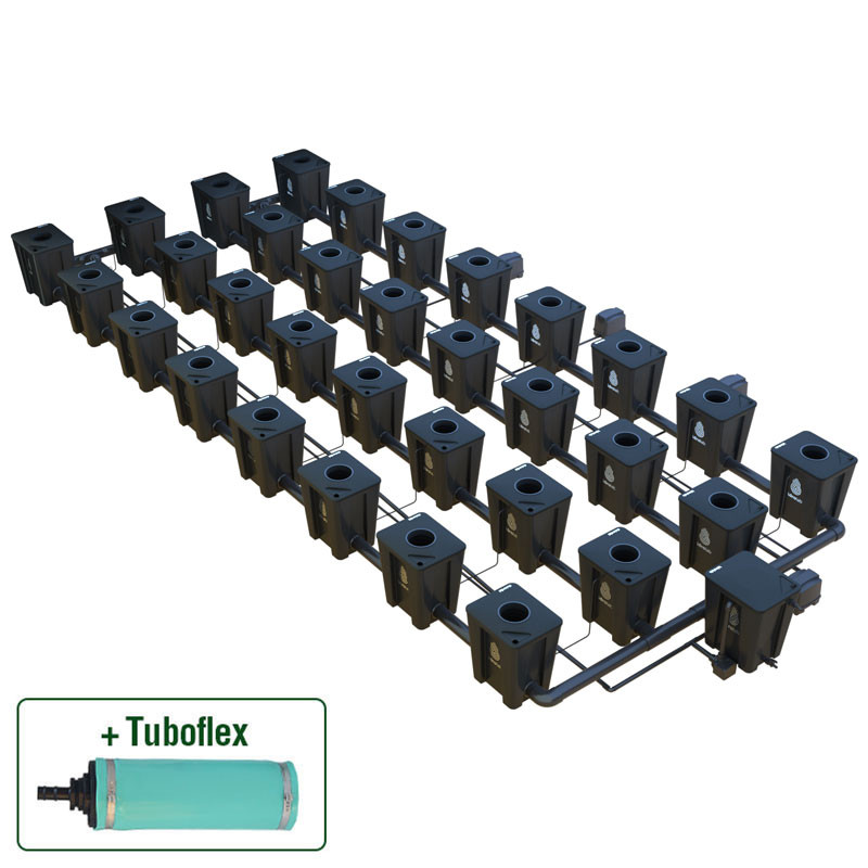 RDWC SYSTEM 4 REIHEN BREIT 32+1 MIT TUBOFLEX DIFFUSER