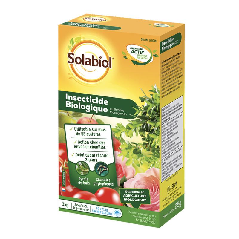 BIOLOGICAL INSECTICIDE 10X2.5G SOL
