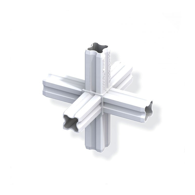 6 STAR CONNECTOR 23.5 WHITE
