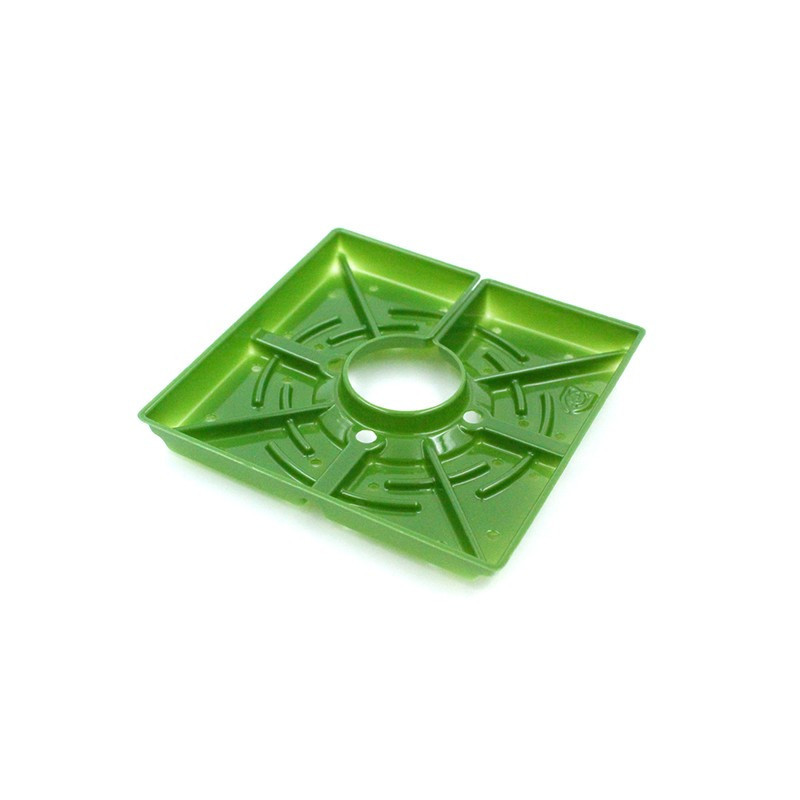 Matrix Quadrat - 4 Zoll 10cm - Packung mit 12 Stück für Floraflex-Systeme