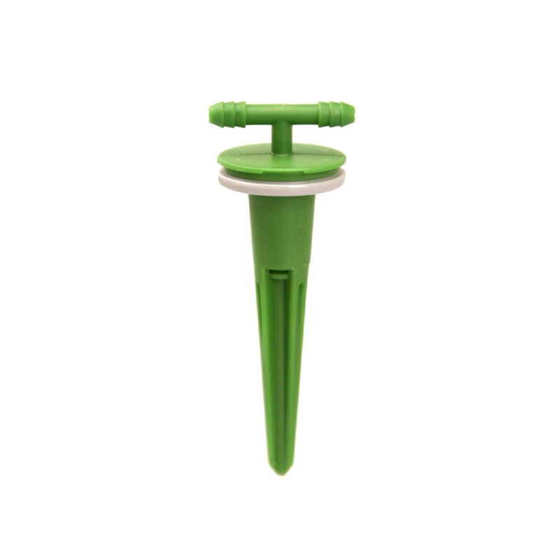 Druppelaar lang 4 L/u - druppelaar met T-aansluiting - doos van 12 voor installaties Floraflex