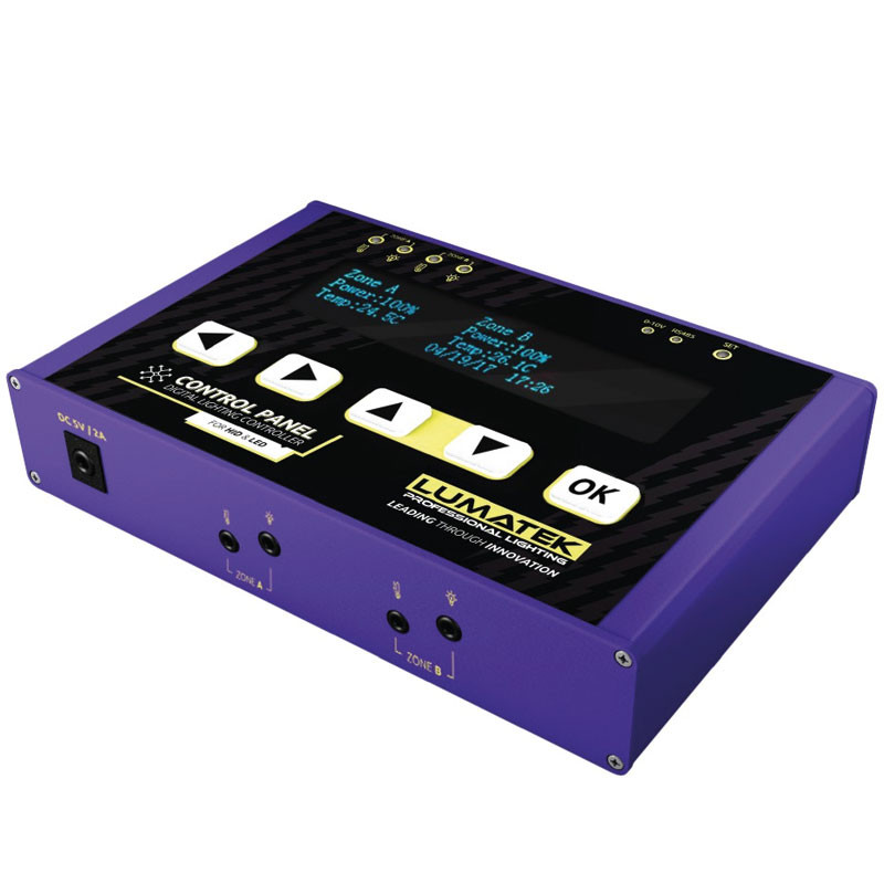 Tuinbouw controller - HID en LED paneel - Lumatek