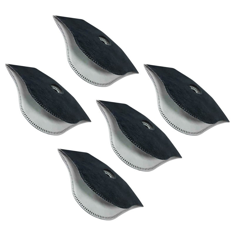 Replacement mask filters - KN95 - Platinium