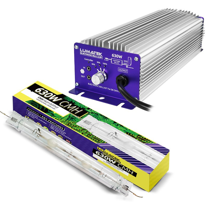 Kit CMH 630W Contrôlable - Ballast + Lampe de 4200K - Lumatek