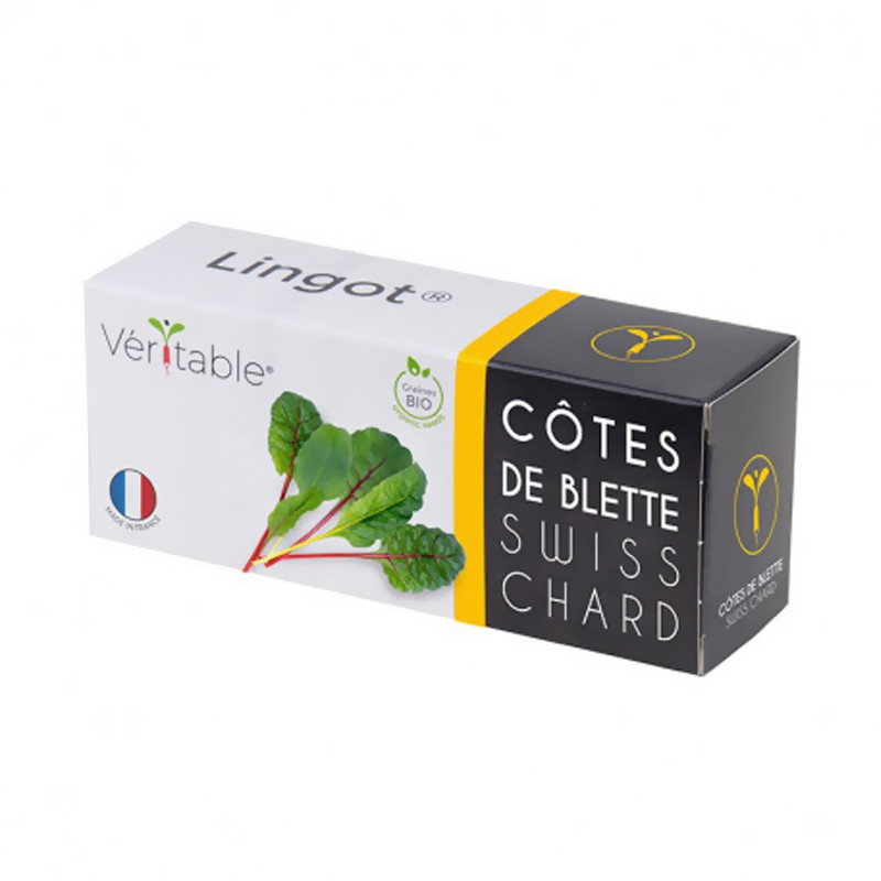 Graines en recharge prête à l'emploi - Lingot Côtes de Blette Bio - Véritable Graines en recharge prête à l'emploi - Lingot Côtes de Blette Bio - Véritable
