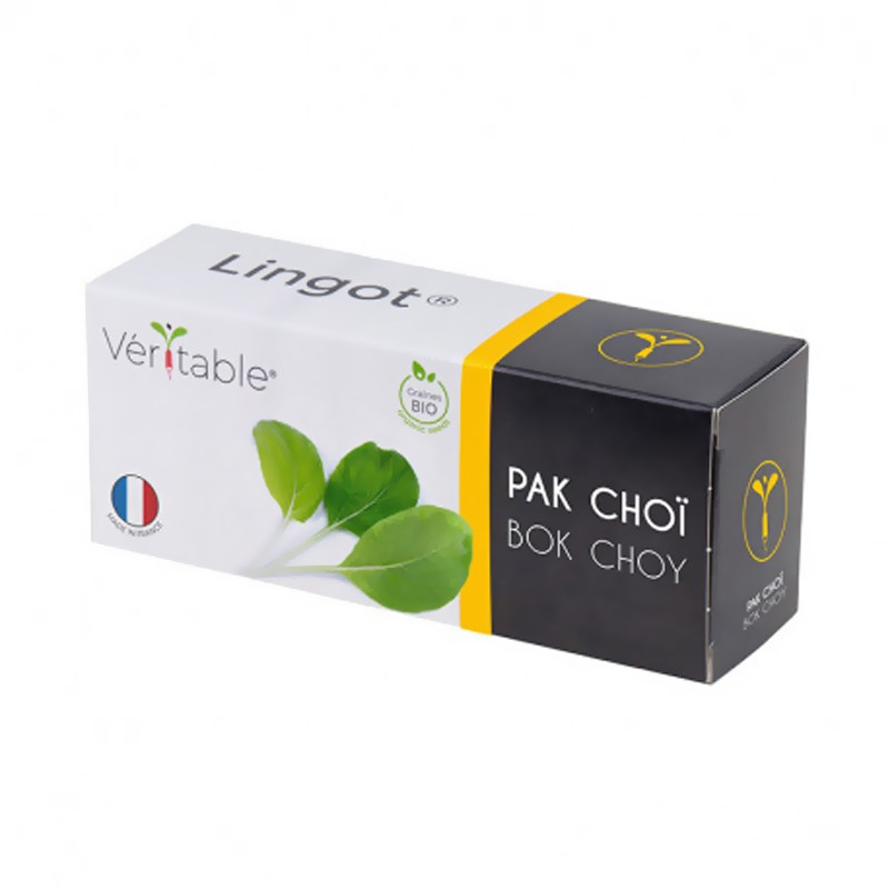 Seeds in ready-to-use refills - Organic Pak Choï Ingot - Genuine Seeds in ready-to-use refills - Organic Pak Choï Ingot - Genuine