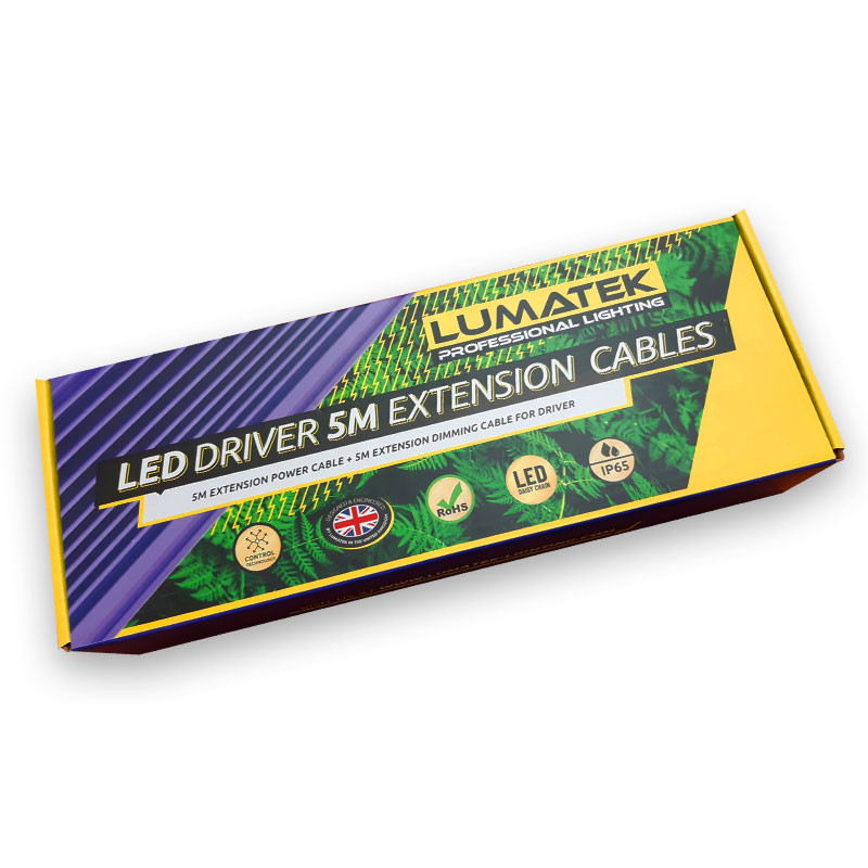 Led câble d'extension pour driver remote - 5m - Lumatek