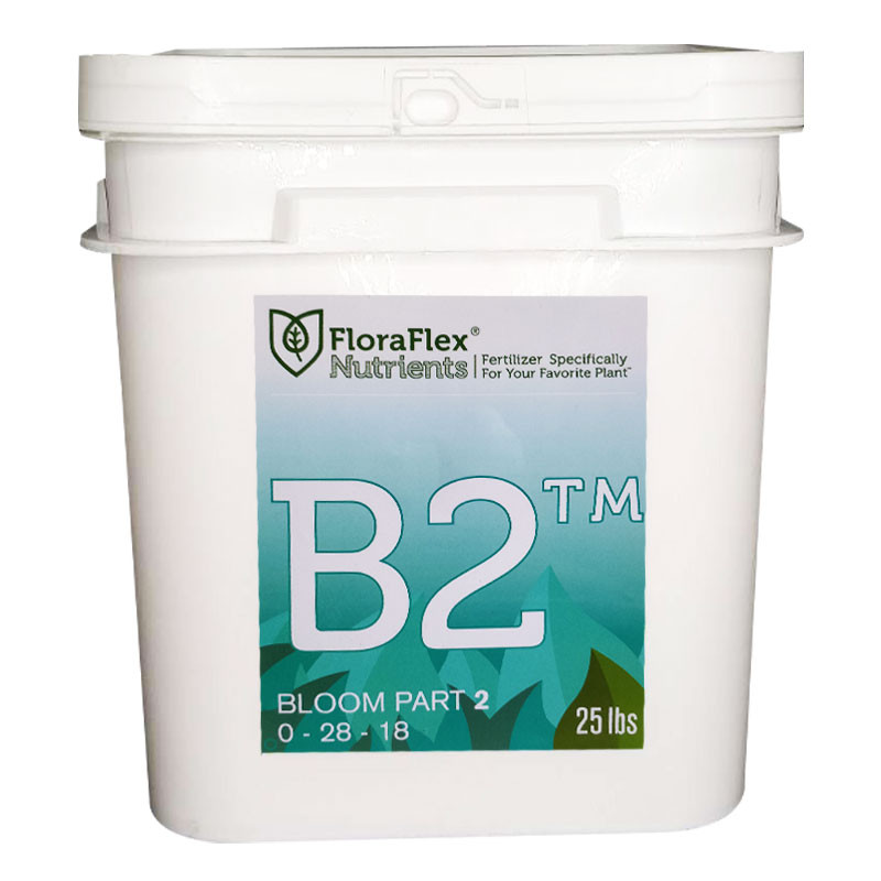 Powdered Fertilizer - B2 Flowering 25LB - 11.34L - FloraFlex
