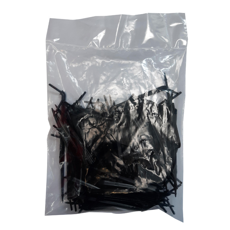 LOT DE 100 PIQUETS GOUTTEUR 5MM 2L/H NOIR LOT DE 100 PIQUETS GOUTTEUR 5MM 2L/H NOIR