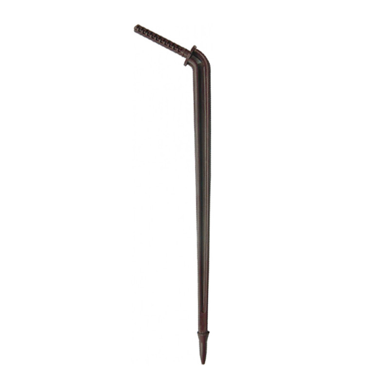 Piquet goutteur - 5mm - 4L/H - Marron - Platinium