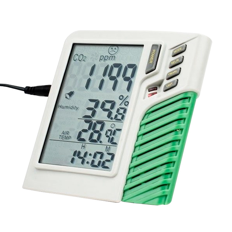 DIGITAL CO2 TESTER WITH DATE ON SD CARD