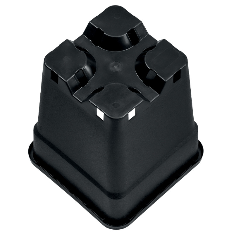 POT CARRÉ NOIR 25L POT CARRÉ NOIR 25L